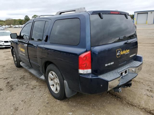 5N1BA08AX7N712253 - 2007 NISSAN ARMADA SE BLUE photo 3