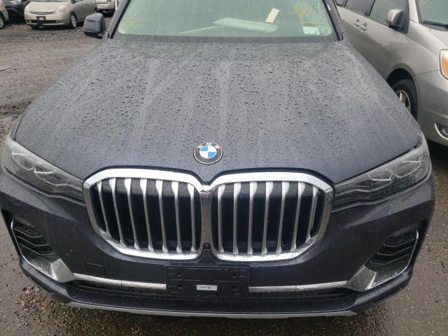 5UXCW2C05M9F83297 - 2021 BMW X7 XDRIVE4 GRAY photo 7