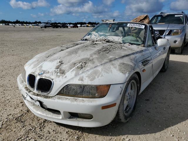 4USCH732XWLD15257 - 1998 BMW Z3 1.9 WHITE photo 2