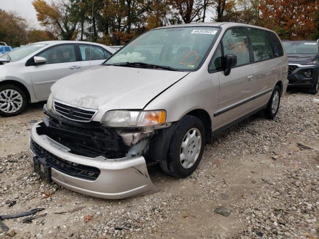 JHMRA3861WC005096 - 1998 HONDA ODYSSEY LX WHITE photo 2