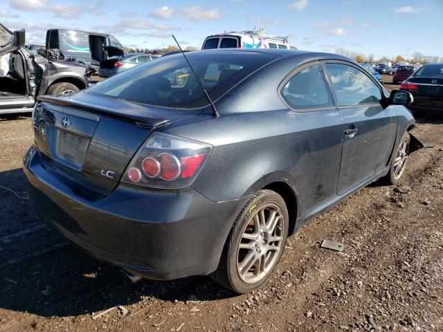 JTKDE3B78A0304850 - 2010 TOYOTA SCION TC GRAY photo 4