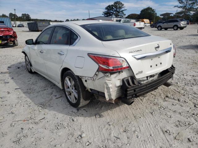 1N4AL3AP1FC130052 - 2015 NISSAN ALTIMA SL WHITE photo 3