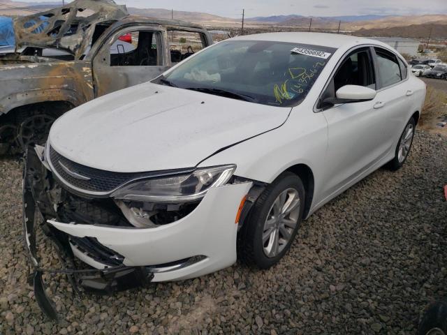 1C3CCCAB8FN659823 - 2015 CHRYSLER 200 LIMITE WHITE photo 2