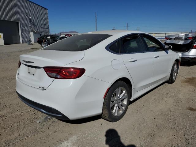 1C3CCCAB8FN659823 - 2015 CHRYSLER 200 LIMITE WHITE photo 4