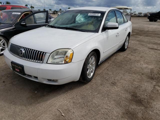 1MEFM40195G627291 - 2005 MERCURY MONTEGO LU WHITE photo 2