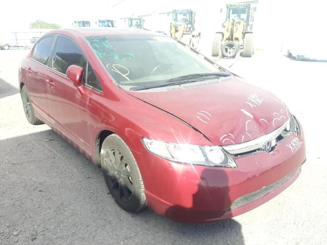 1HGFA16958L119340 - 2008 HONDA CIVIC EXL Qırmızı foto 1