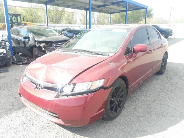 1HGFA16958L119340 - 2008 HONDA CIVIC EXL Qırmızı foto 2
