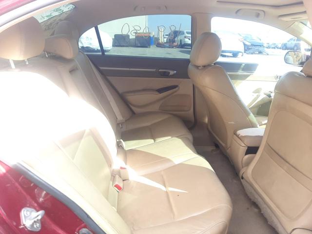 1HGFA16958L119340 - 2008 HONDA CIVIC EXL Qırmızı foto 6