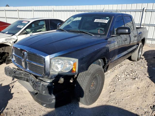 1D7HW48K45S227014 - 2005 DODGE DAKOTA QUA BLUE photo 2