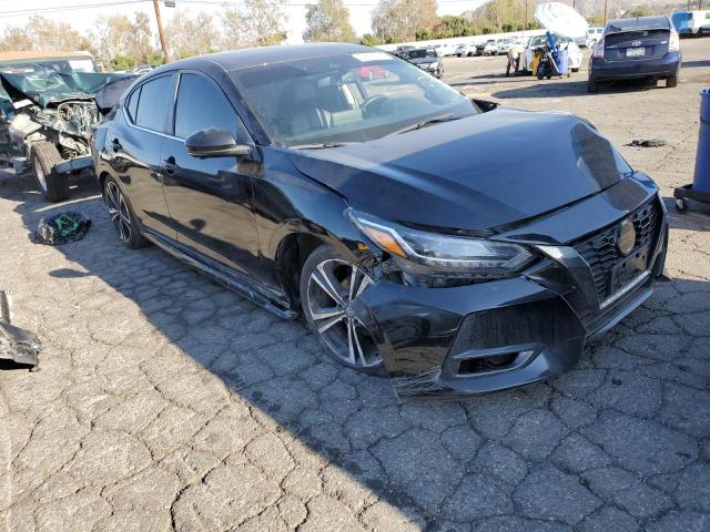 3N1AB8DV2LY302552 - 2020 NISSAN SENTRA SR BLACK photo 1