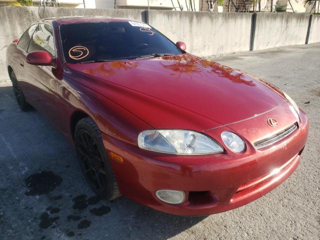 JT8CH32Y5Y1002924 - 2000 LEXUS SC 400 RED photo 1