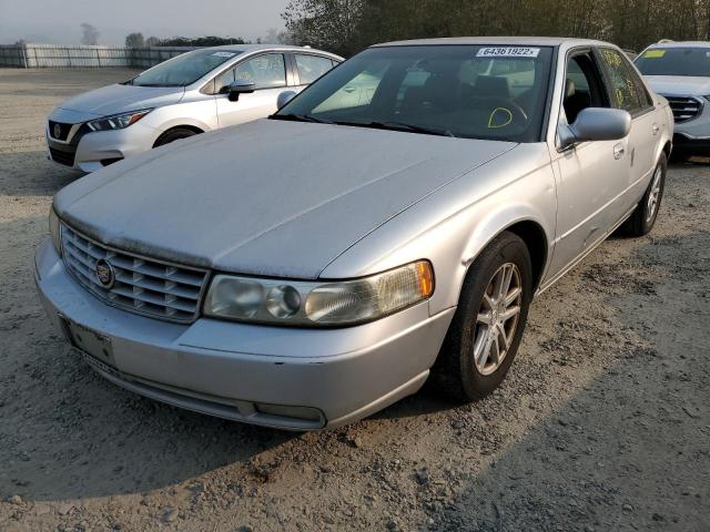 1G6KY54972U225263 - 2002 CADILLAC SEVILLE ST SILVER photo 2