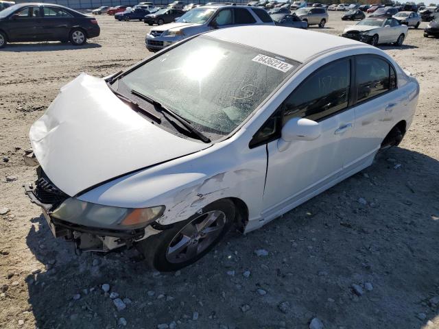 2HGFA16629H519361 - 2009 HONDA CIVIC LX-S أبيض صورة 2