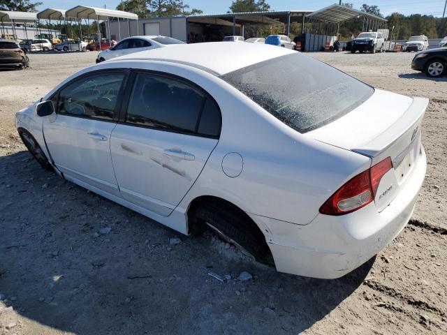 2HGFA16629H519361 - 2009 HONDA CIVIC LX-S أبيض صورة 3