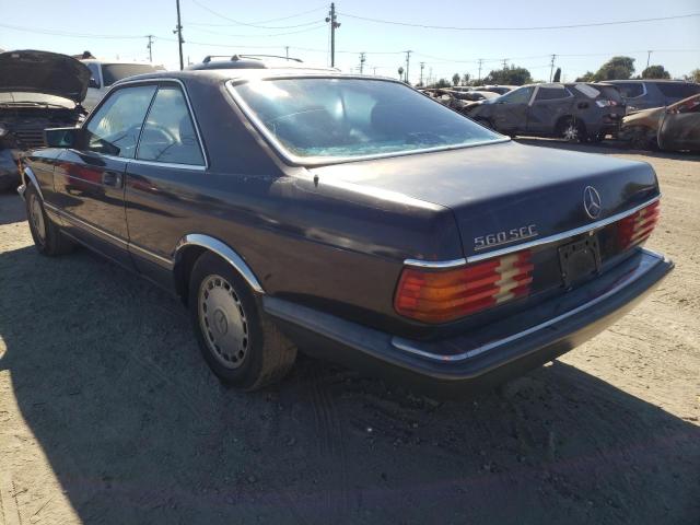 WDBCA45D9KA434653 - 1989 MERCEDES-BENZ 560 SEC GRAY photo 3