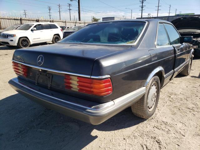 WDBCA45D9KA434653 - 1989 MERCEDES-BENZ 560 SEC GRAY photo 4