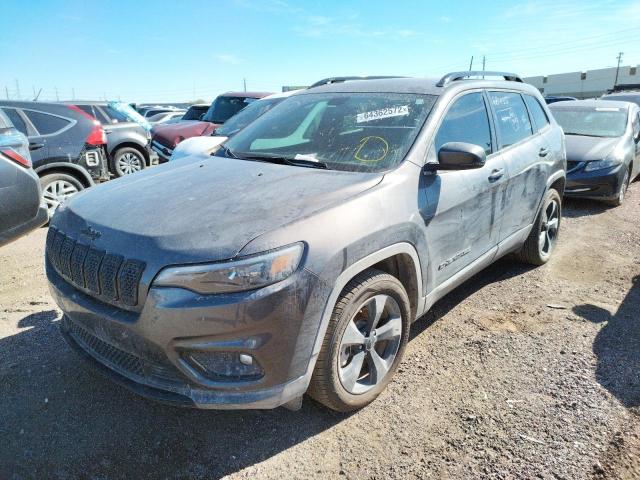 1C4PJLLB1KD469734 - 2019 JEEP CHEROKEE L GRAY photo 2