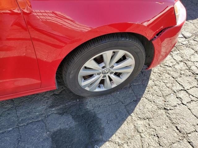 3VW2K7AJ3DM403747 - 2013 VOLKSWAGEN JETTA BASE RED photo 9