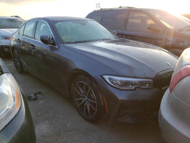 3MW5R1J00L8B14703 - 2020 BMW 330I GRAY photo 1