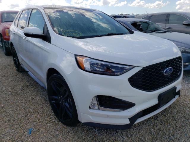 2FMPK4AP7LBB09064 - 2020 FORD EDGE ST WHITE photo 1