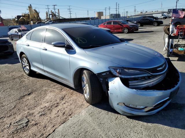 1C3CCCCB5FN663812 - 2015 CHRYSLER 200 C SILVER photo 1