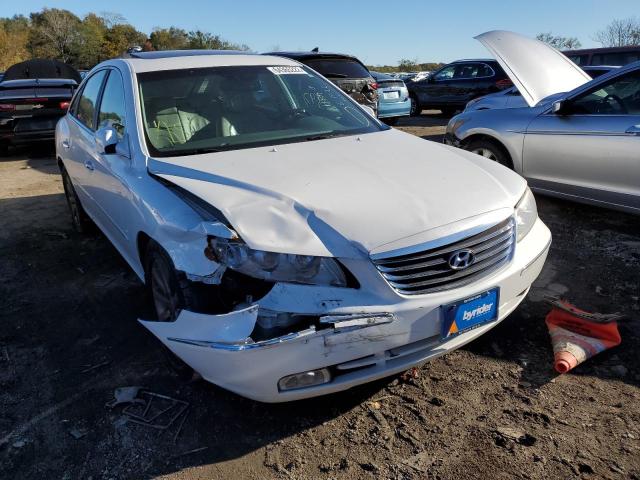 KMHFC46F19A369697 - 2009 HYUNDAI AZERA SE WHITE photo 1