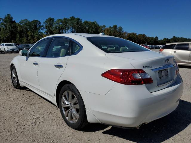 JN1BY1AP2CM334016 - 2012 INFINITI M37 WHITE photo 3