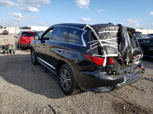 5N1DL0MN3LC522795 - 2020 INFINITI QX60 LUXE BLACK photo 3