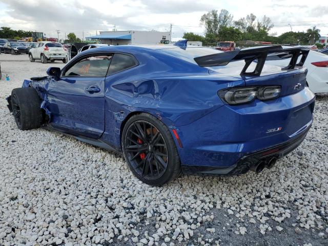 1G1FJ1R60K0131476 - 2019 CHEVROLET CAMARO ZL1 BLUE photo 3