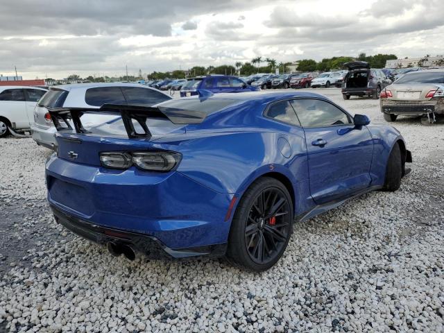 1G1FJ1R60K0131476 - 2019 CHEVROLET CAMARO ZL1 BLUE photo 4