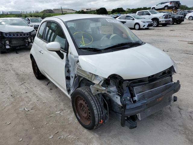 3C3CFFAR5DT623333 - 2013 FIAT 500 POP WHITE photo 1