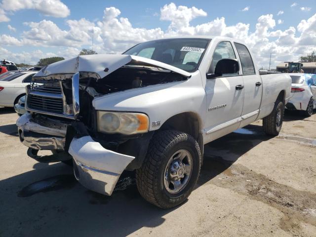 1D7KU28D04J189285 - 2004 DODGE RAM 2500 S WHITE photo 2