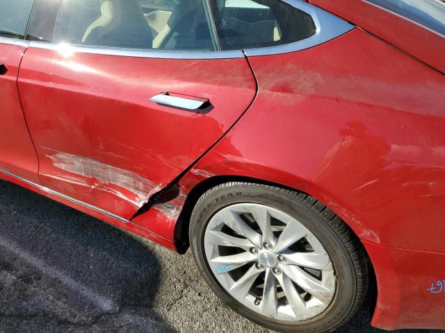 5YJSA1E24GF169889 - 2016 TESLA MODEL S Qırmızı foto 9