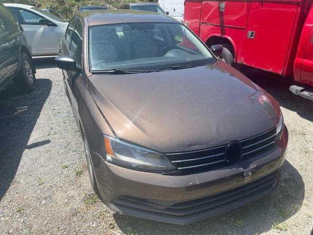 3VW2K7AJ7FM202825 - 2015 VOLKSWAGEN JETTA BASE BROWN photo 1