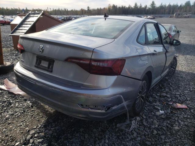 3VWEB7BU0LM017873 - 2020 VOLKSWAGEN JETTA SEL SILVER photo 4