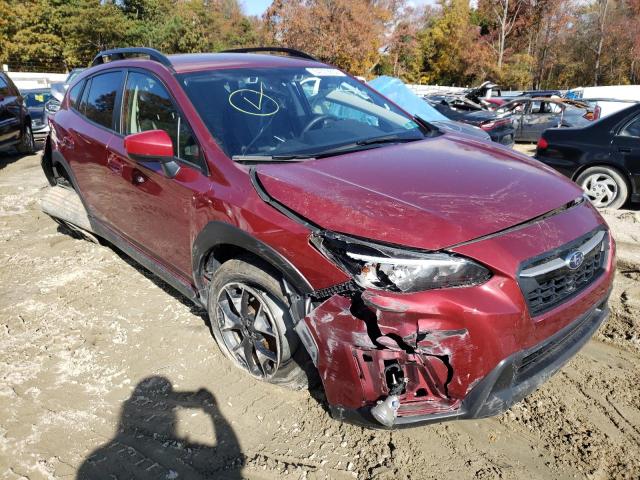 JF2GTAEC5KH271561 - 2019 SUBARU CROSSTREK MAROON photo 1