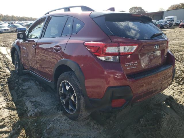 JF2GTAEC5KH271561 - 2019 SUBARU CROSSTREK MAROON photo 3