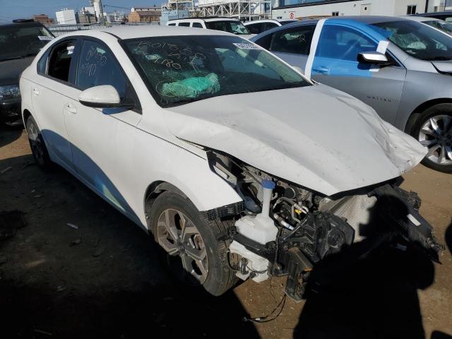 3KPF24AD2LE158817 - 2020 KIA FORTE FE WHITE photo 1