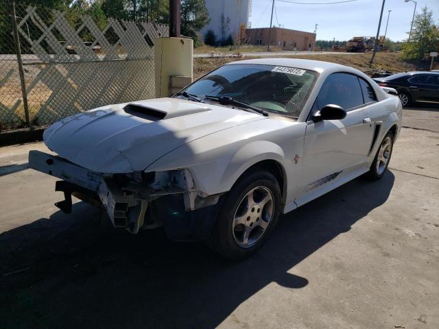1FAFP40413F345111 - 2003 FORD MUSTANG WHITE photo 2