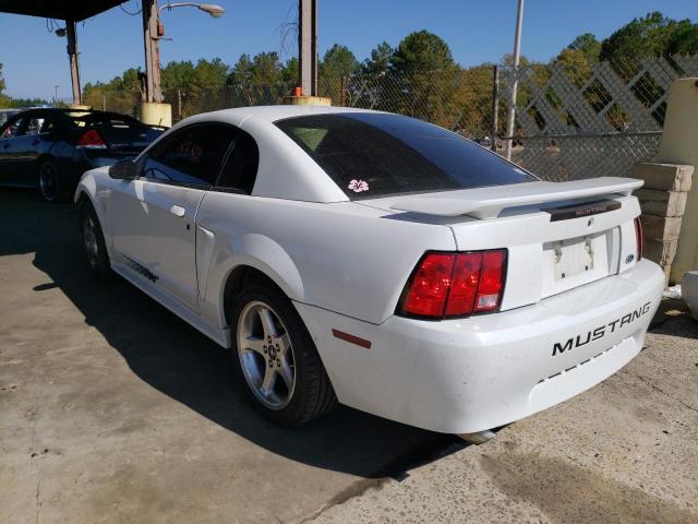 1FAFP40413F345111 - 2003 FORD MUSTANG WHITE photo 3