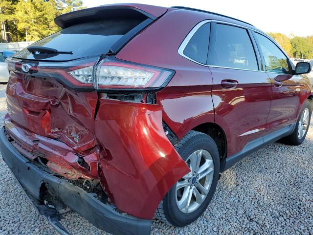 2FMTK4J84FBC09859 - 2015 FORD EDGE SEL RED photo 9