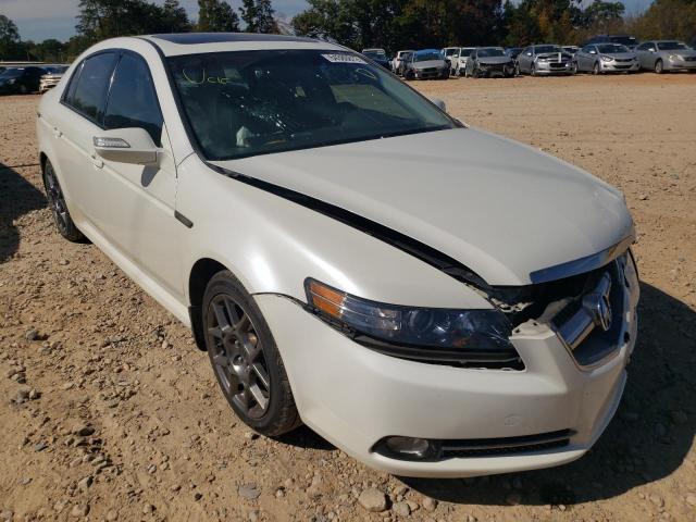 19UUA76537A012790 - 2007 ACURA TL TYPE S WHITE photo 1