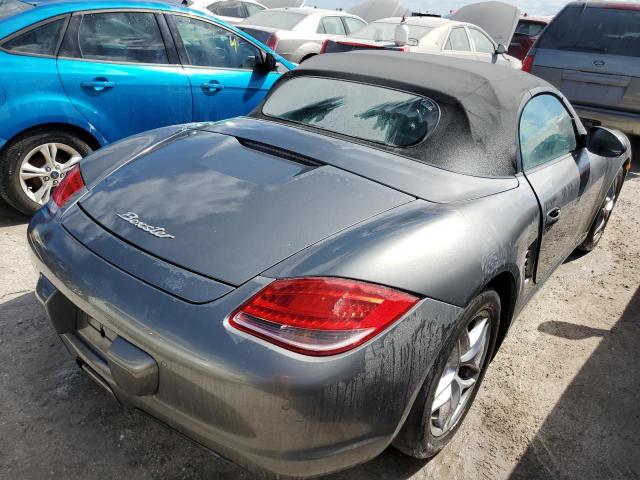 WP0CA29809S710094 - 2009 PORSCHE BOXSTER GRAY photo 4