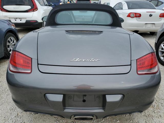 WP0CA29809S710094 - 2009 PORSCHE BOXSTER GRAY photo 6