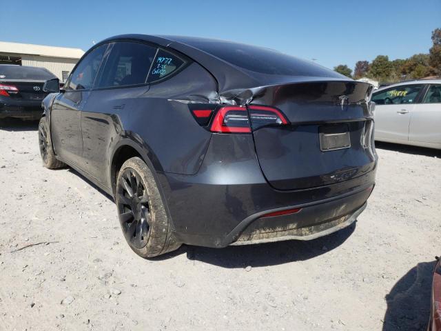 5YJYGDEE2LF045425 - 2020 TESLA MODEL Y CHARCOAL photo 3