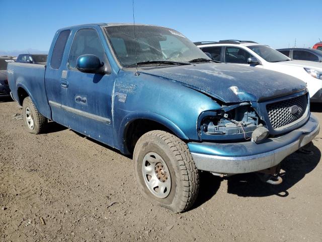 1FTPX18L7YNC14397 - 2000 FORD F150 TEAL photo 1