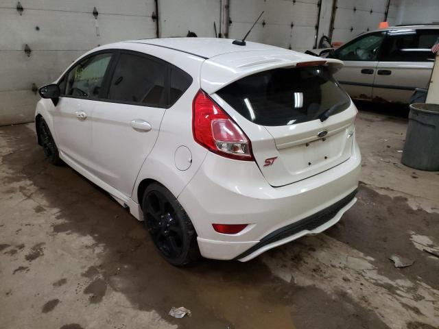 3FADP4GX9GM119587 - 2016 FORD FIESTA ST WHITE photo 3