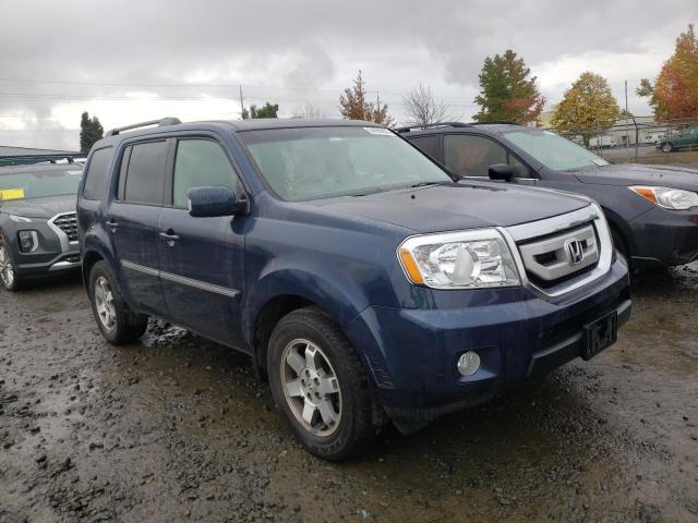 5FNYF48849B037568 - 2009 HONDA PILOT BLUE photo 1