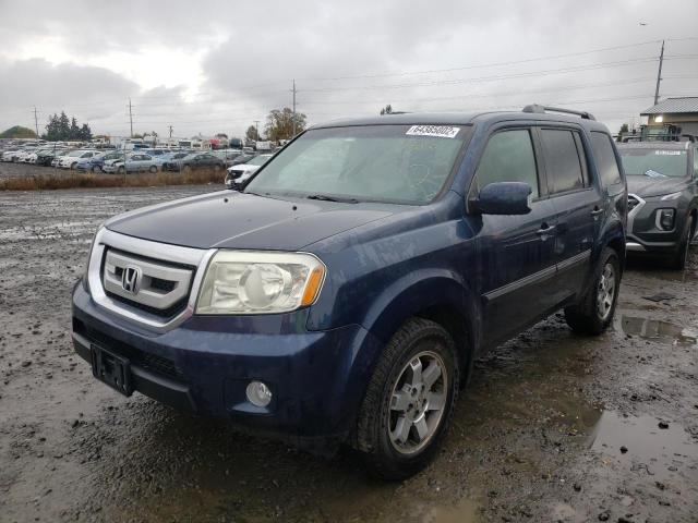 5FNYF48849B037568 - 2009 HONDA PILOT BLUE photo 2