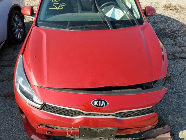 3KPA24AB1KE254249 - 2019 KIA RIO S RED photo 7